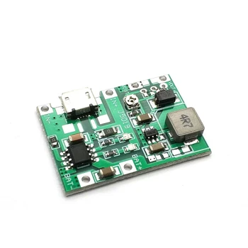 

3.7V 9V 5V 2A Adjustable Step Up 18650 Lithium Battery Charging Discharge Integrated Module