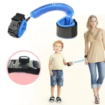 

Child Safety Harness Leash Anti Lost Adjustable Wrist Link Traction Rope