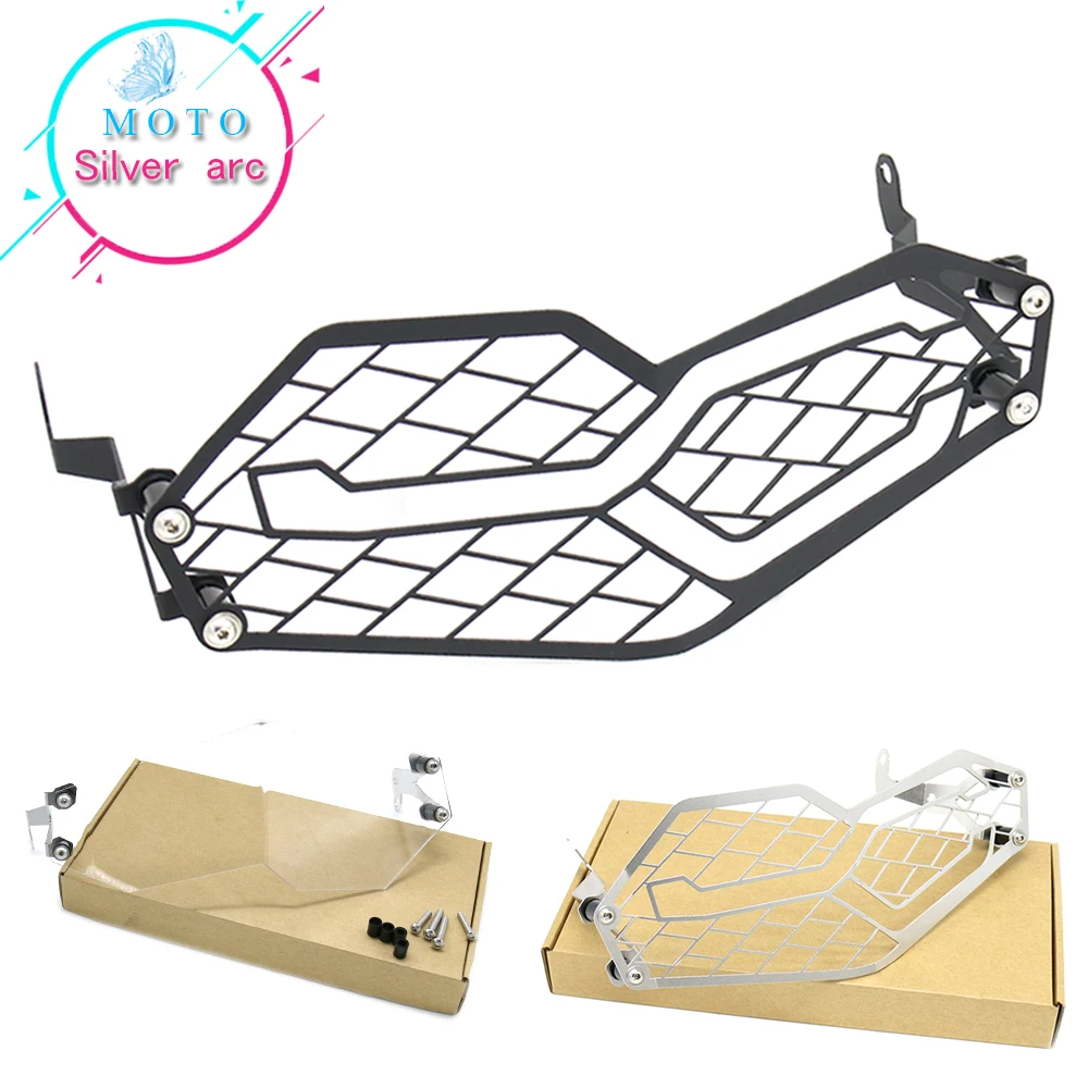 

for BMW F750GS F850GS 2018-19 motorcycle Headlight Protection Stainless Steel Electro-polished/ black /transparent /Grille mesh
