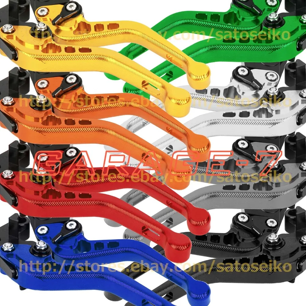 

For Ducati Multistrada 620 2005-2006 Folding&Extending/3D CNC Adjuster Short Clutch Brake Lever Set 2 PCS 2005 2006