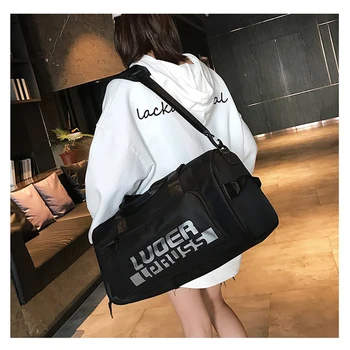 

2020 New Dry Wet Separation Layer Men's Fitness Bag Simple Short-distance Outdoor Multi-function Sports Bag Can Put Shoes