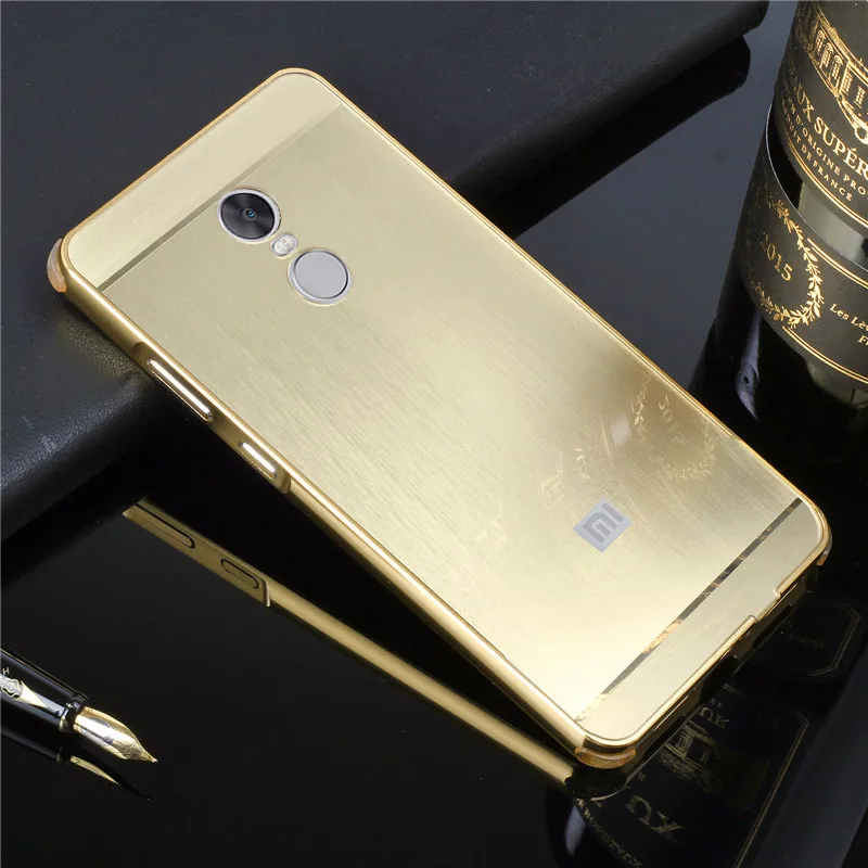 Чехол для Xiaomi Redmi Note 4X металлический алюминиевый чехол с матовой задней крышкой