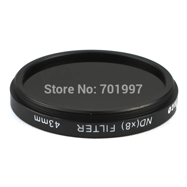 

43mm Neutral Density 8 (ND8) Filter