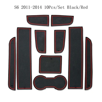 

For 2011 2012 2013 2014 BYD S6 Rubber Mat Door Mat Anti-Slip Cup Pad Interior Decoration Accessory Styling Gate Slot Pad