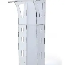 Логотип на заказ современный и стильный съемный правдивые службы христианская прозрачная акриловая Трибуна дешевая церковь