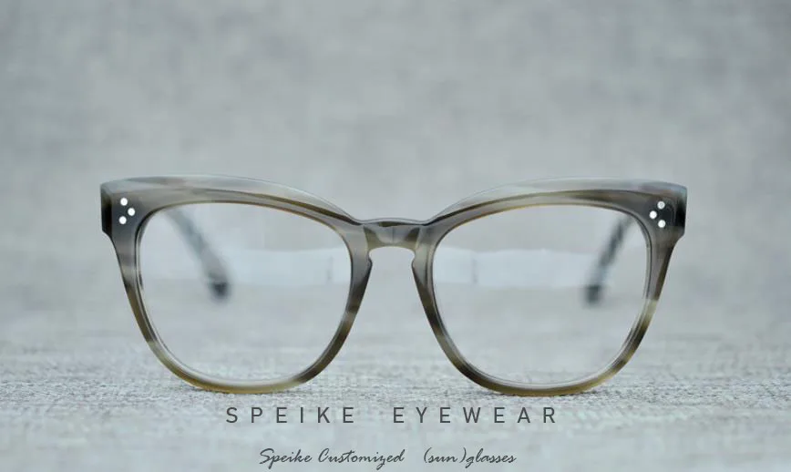 SPEIKE Высокое качество индивидуальные очки для близорукости 5372 очки для чтения анти-синие очки pregressive Рецептурные очки 1,74 линзы