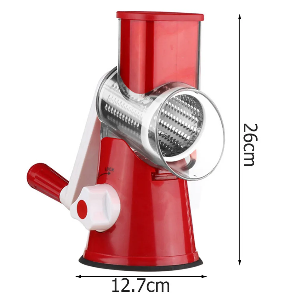 Многофункциональный ручной овощерезка круглый мандолина слайсер картофеля сыра Профессиональные Кухонные принадлежности гаджет