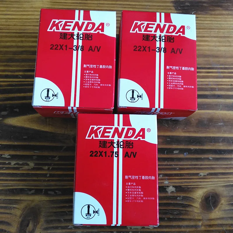 Велосипедная трубка Kenda 22 дюйма 22x1-3/8 22X1.75 BMX складная велосипедная AV | Спорт и