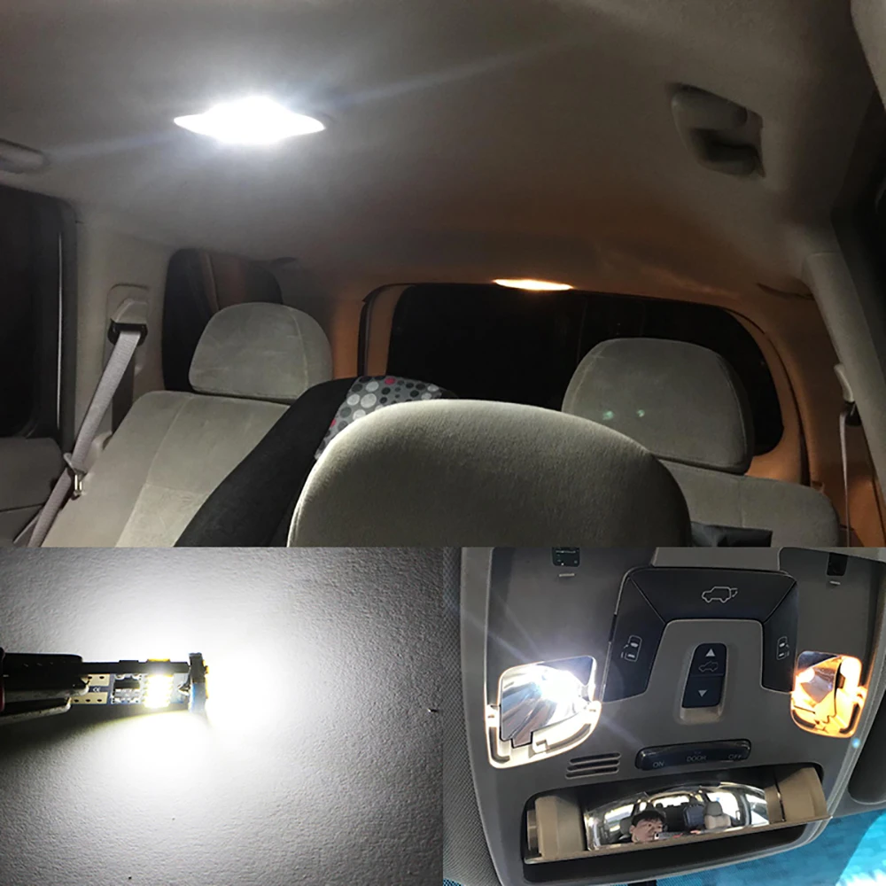 4 шт. Автомобильные светодиодные лампы Canbus T10 W5W 4014 15 SMD 194 168 DC 12 В|Сигнальная лампа| |