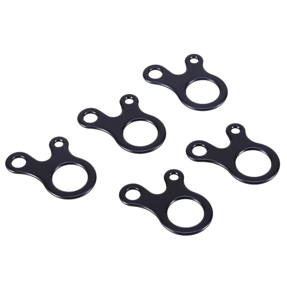 5pcs Fast Knot RopeTent Awning Cord 3 Holes Aluminum Alloy