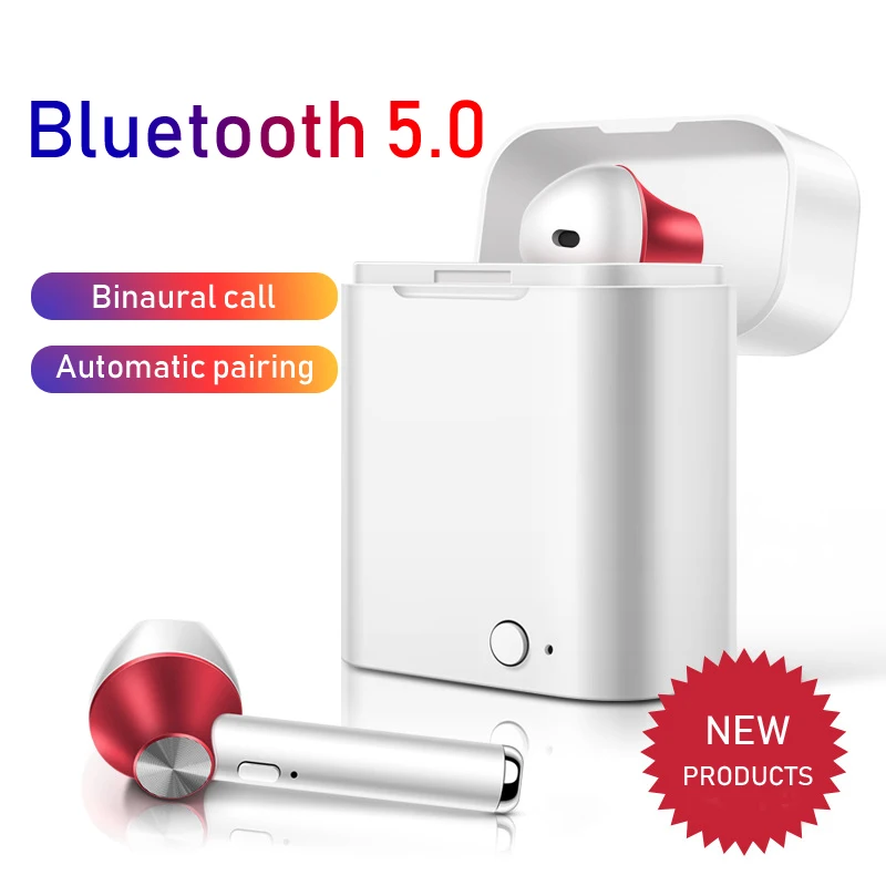 

TWS D102 Wireless Bluetooth earphones HD mic Binaural call earphones noise canceling waterproof earphone for running sport