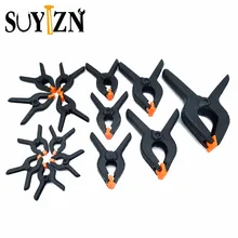 

15Pcs Multi-size Plastic Nylon Spring Clamp A type wood clamp for paper photo backdrop background woodworking ZK262