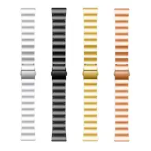 Сменный ремешок из нержавеющей стали ремешок для часов samsung Galaxy Watch 42 мм для Garmin Forerunner 645/для Huami youth