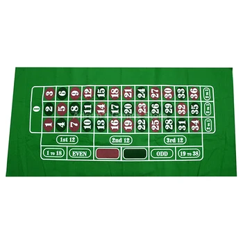 180*90cm Russian Roulette Table Cloth Roulette Poker Table Mat Board Games BIG layouts Roleta/Rulet