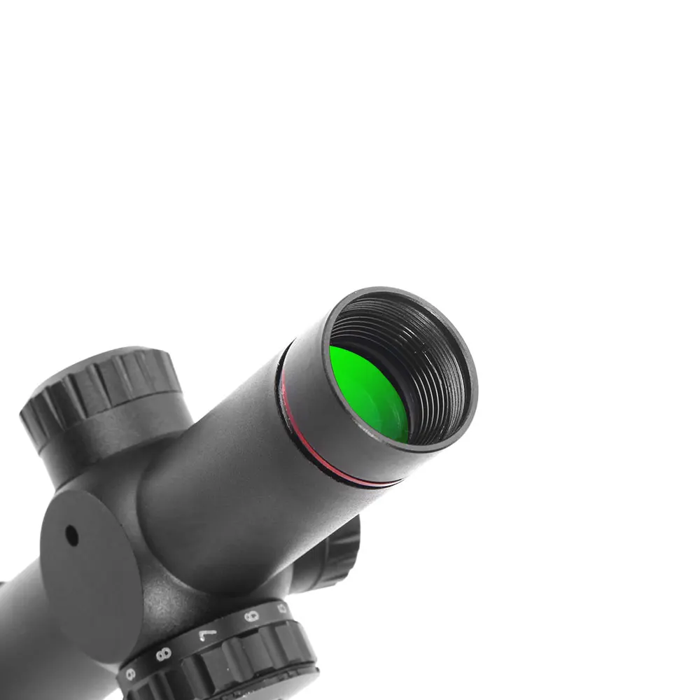 4.5x20E тактическая красная подсветка Mil-Dot охотничий прицел стекло гравированная сетка винтовка прицелы подходят для AK74 AR15