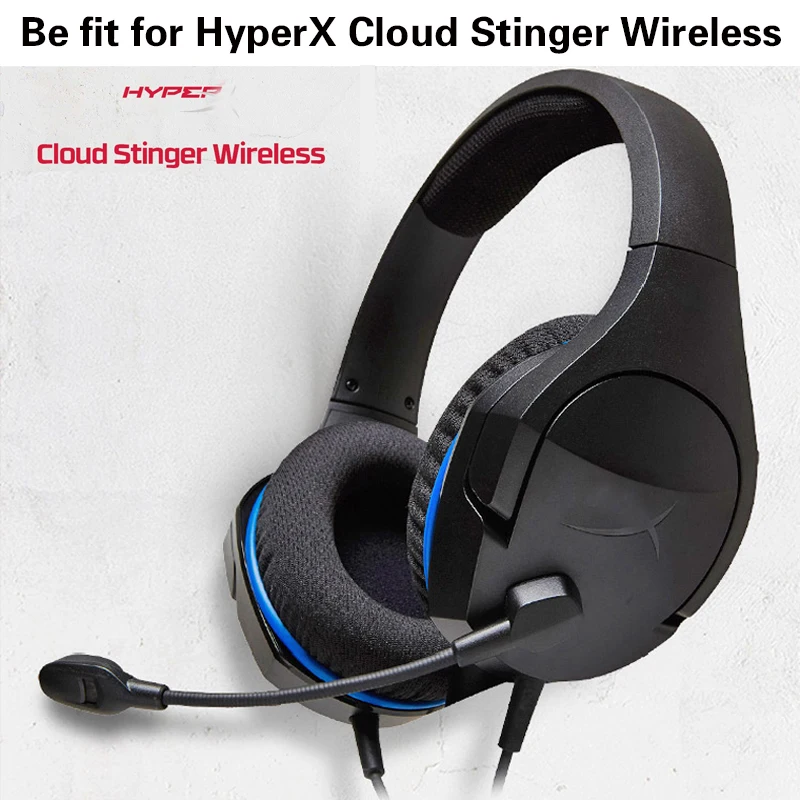 Новые сменные амбушюры, подушечки для ушей, вкладыши для kingston HyperX Cloud Stinger, беспроводные Игровые наушники, головная гарнитура