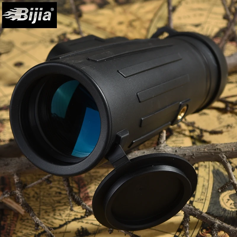 

BIJIA 10x42 Monocular Telescope Waterproof BAK4 Focus Travel Camping Outdoor Optic Hiking Monoculars Hunting Teleskop Birdwatch