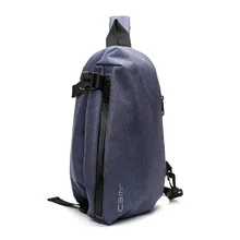 Новая мужская сумка на грудь Повседневная сумка через плечо оксфордская непромокаемая сумка на плечо сумка на грудь для мужчин