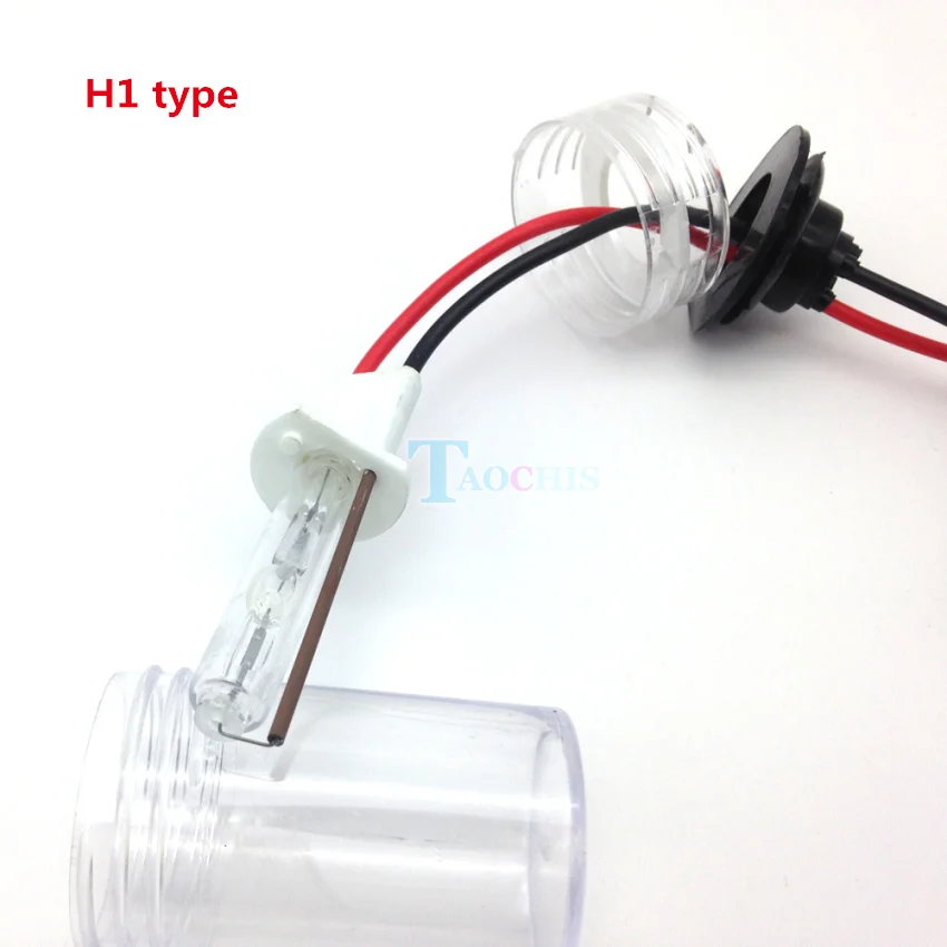 Taochis 12V 75W автомобильные ксеноновые лампы H1 H3 H7 H8 H9 H11 9005 9006 880 881 Мотоцикл головной светильник замена лампы 6000 К 8000