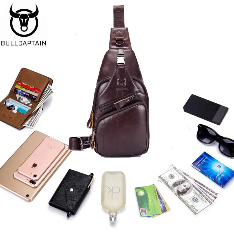 BULLCAPTAIN 2019 جلد أصلي للرجال حقيبة ساعي عارضة Crossbody حقيبة أزياء الرجال حقيبة يد الرجال حقيبة صدر للرجال الذكور حقيبة كتف BULLCAPTAIN 2019 جلد أصلي للرجال حقيبة ساعي عارضة Crossbody حقيبة أزياء الرجال حقيبة يد الرجال حقيبة صدر للرجال الذكور حقيبة كتف