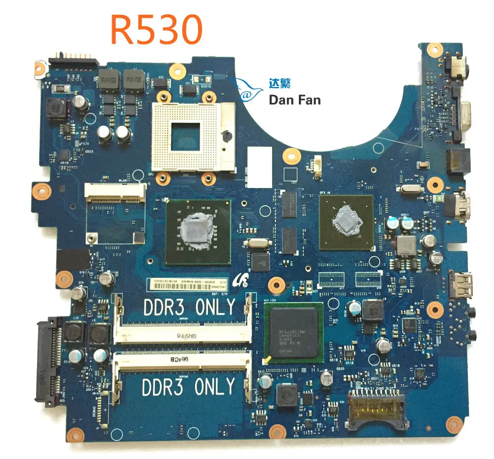 BA92-06345A для Samsung NP-R530 R530 материнская плата ноутбука BA92-06345B BA41-01227A 100% протестирована