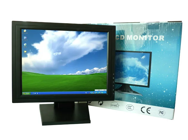 

17 inch Industrial LCD Portable Touch Screen Monitor, 17" LCD Desktop Touch Monitor, touch screen LCD Monitor for Pos Terminal