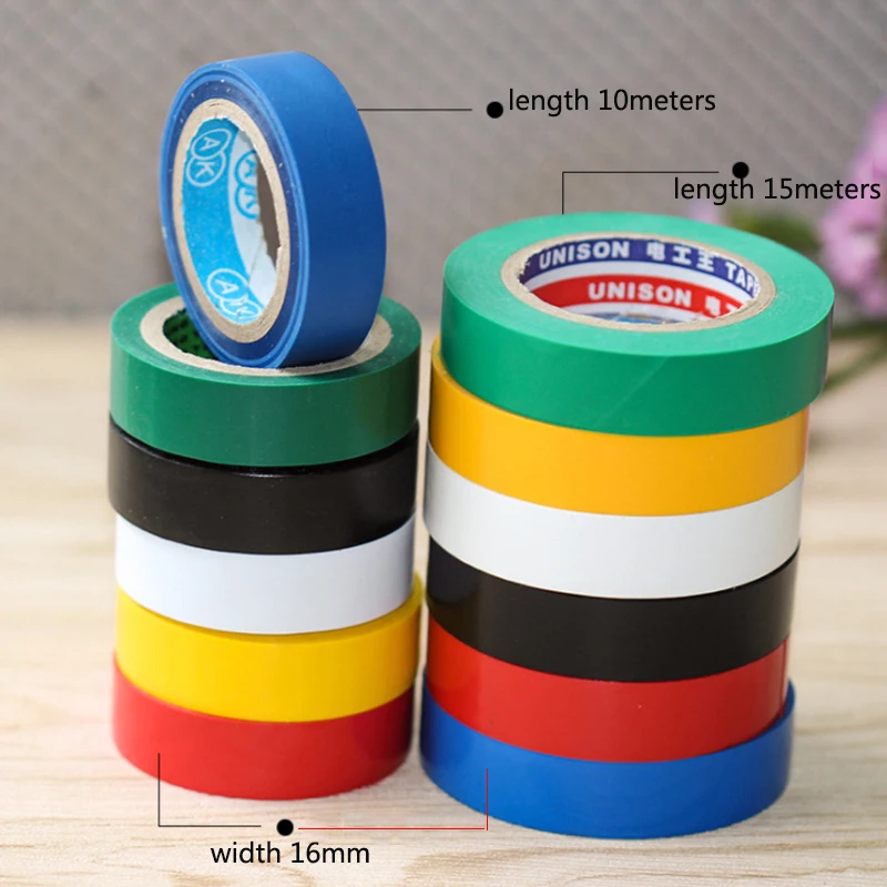PVC Electrical Insulation Tape 50mm x 33m Blue Flame Retardant