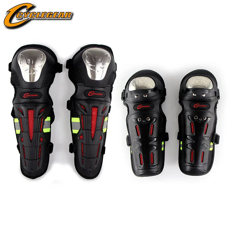 4pcs/set Stainless Steel Motocross Equipment Knee Protective Gear Motorcycle Elbow &amp Pads Guards Outdoor Riding Protection | Автомобили
