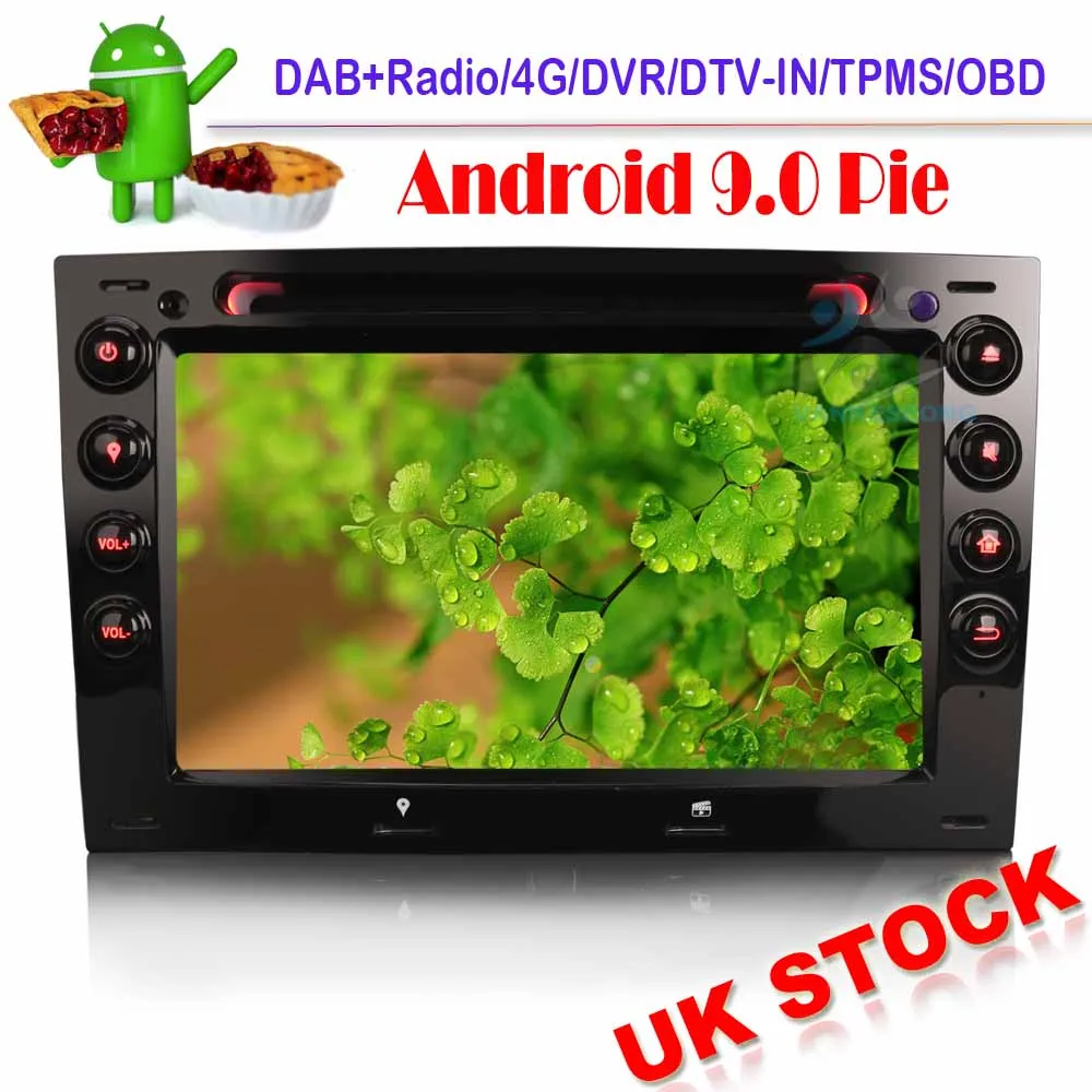Android 9 0 DAB + автомобильный стерео DVD спутниковый навигатор GPS DVB T2 WIFI 4G OBD для RENAULT MEGANE
