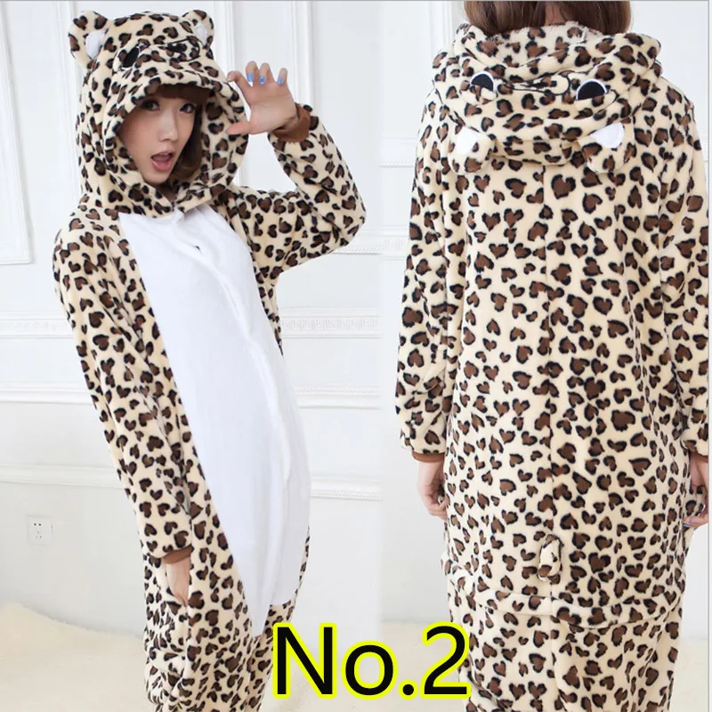 

2019 Women Pajamas Nightgown Sleepwear Pijama Home Adulto Clothes kigurumi Onesie Autumn Fall Winter Warm Flannel Animal