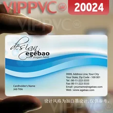 20024 фотографа визитные карточки-матовые лица прозрачная карта тонкий 0,36 мм