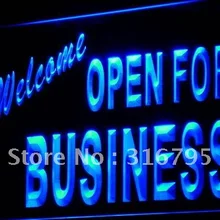 I751 Добро пожаловать открыта для Бизнес магазин светодиодный неоновый свет знак включения/выключения 20+ Цвета 5 размеров