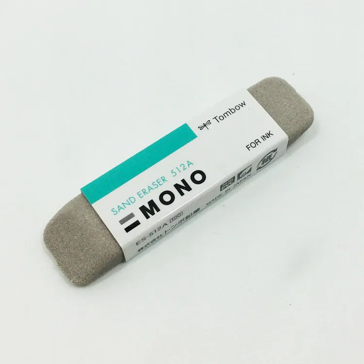 1pcs MONO Natural Rubber Eraser Ink Eraser Sand Rubber Fountain Pen No.ES512A supplies pencil eraser eraser pen retractable eraser kneadable eraser eraser refillable pen biscuit eraser