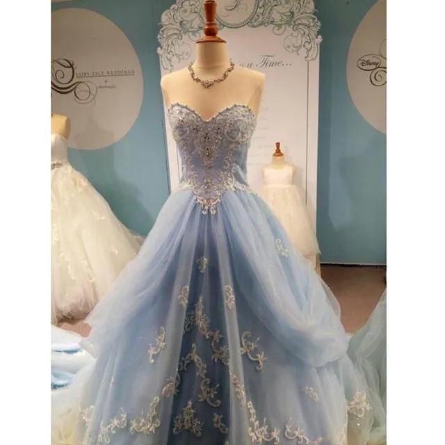 dusty blue quinceanera dresses