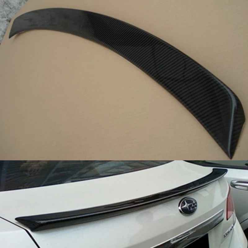 

Car-Styling For subaru Legacy Carbon Fiber rear trunk boot Wing Spoiler 2010 2011 2012 2013 2014 2015
