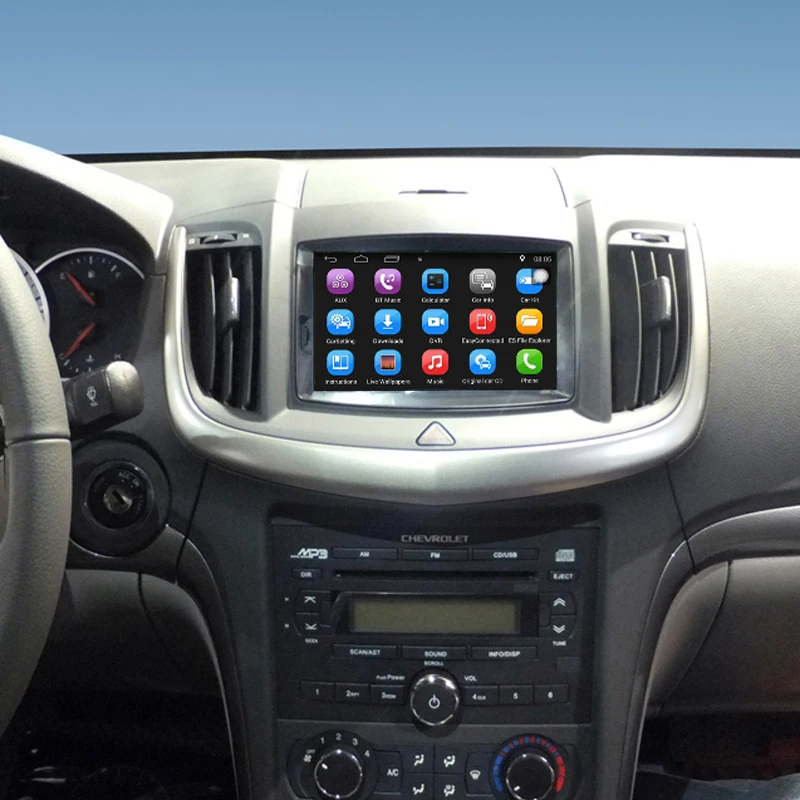 Excellent 7 inch Android 7.1 Car GPS Navigation for Chevrolet Epica 2003 Car Video Player Bluetooth Mirror-link Upgraded Original Radio 5