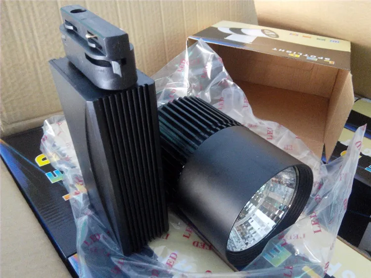 Faixa de Luz Luzes do Trilho para Roupas Fonte Spotlight Pingente Loja Luz Pista Ac85-265v Spotlighting Cob Led 20w 15 Iluminação do percurso
