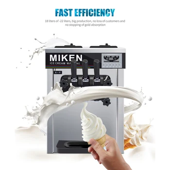 

New arrival 2019 hot sale Italian soft ice cream cone making machine for wholesale price