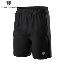 FANNAI Для мужчин s безопасно светоотражающие шорты для бега Для мужчин Футбол Баскетбол Обучение спортивные короткие мужские Dry Fit Gym Фитнес шорты AM326