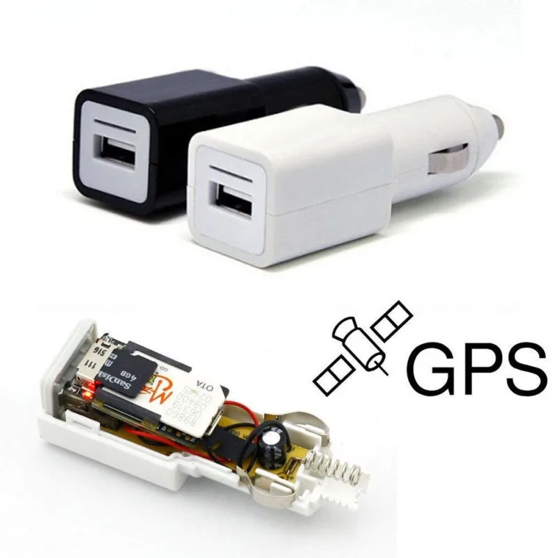 USB محدد شاحن سيارة المقتفي LBS GPS 2G GSM جي بي آر إس في الوقت الحقيقي تتبع عن بعد تتبع المركبات أدوات السيارات جديد