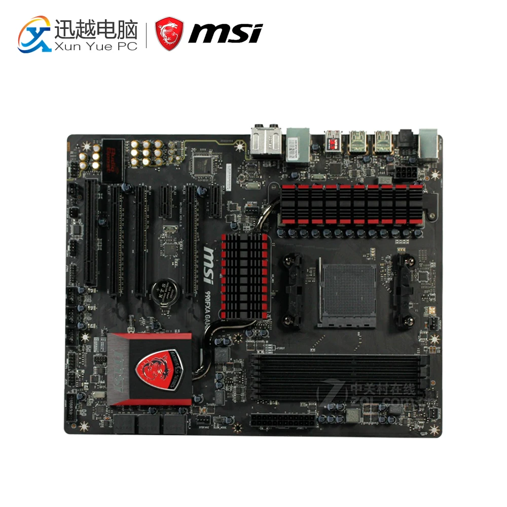 

MSI 990FXA GAMING Desktop Motherboard 990FX Socket AM3 DDR3 32G STAT3 USB3.0 ATX