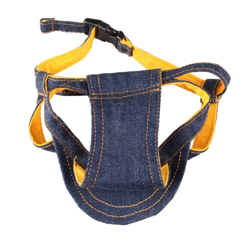 New-Pet-Dog-Sunshade-Jean-Travel-Hats-Breathable-Dog-Hat-For-Dogs-Size-Adjustable-Baseball-Cap (5)
