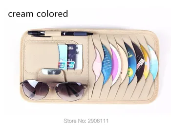 

Disc Storage CD DVD eneral Car Sun Visor/card holder Car-styling for SsangYong korando kyron rexton 2 rodius actyon accessories