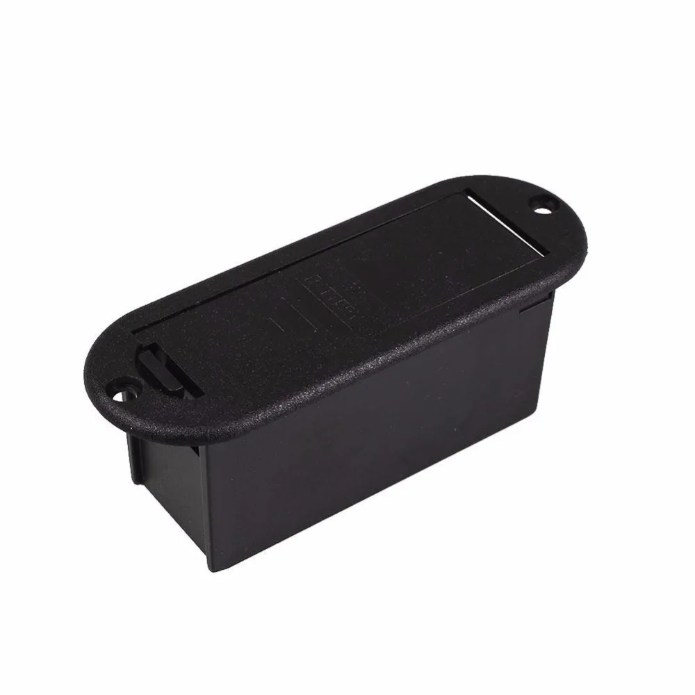 Guitar Bass Active Pickup Battery Cover Box Case 9Volt For Most