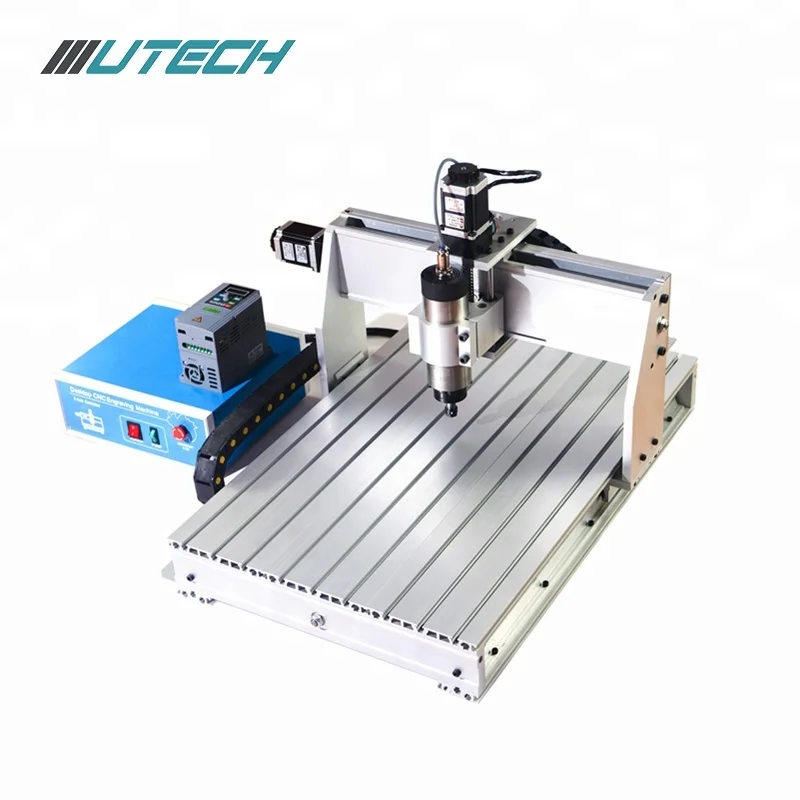 UTECH 1500W 4 Axis Engraving Machine 6040 1.5KW Spindle Carving with CNC DSP | Инструменты