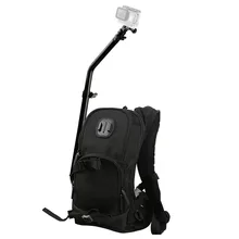 Motorcycle Bicycle Selfie Backpack for GoPro Hero 5 4 Session Yi 4K Go Pro Hero 3 Backpack SJCAM SJ4000 Camera Pole Stick
