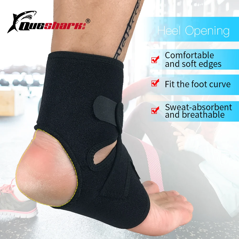 

1 PCS Basketball Football Ankle Support Adjustale Weightliftng Fitness Ankle Brace Foot Bandage Sprain Prevention