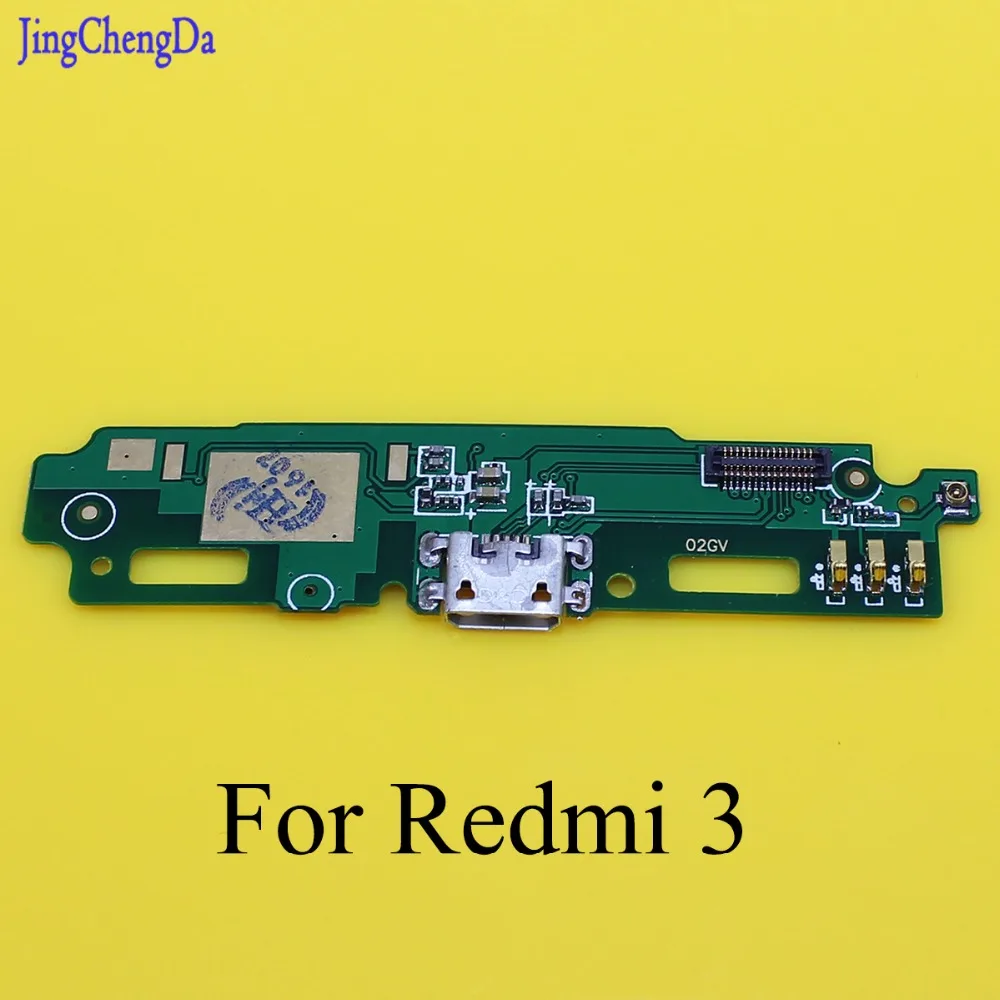 JCD USB плата для Xiaomi для Redmi 3 3S док-разъем Micro Usb разъем порт плата зарядки и микрофон шлейф Запчасти