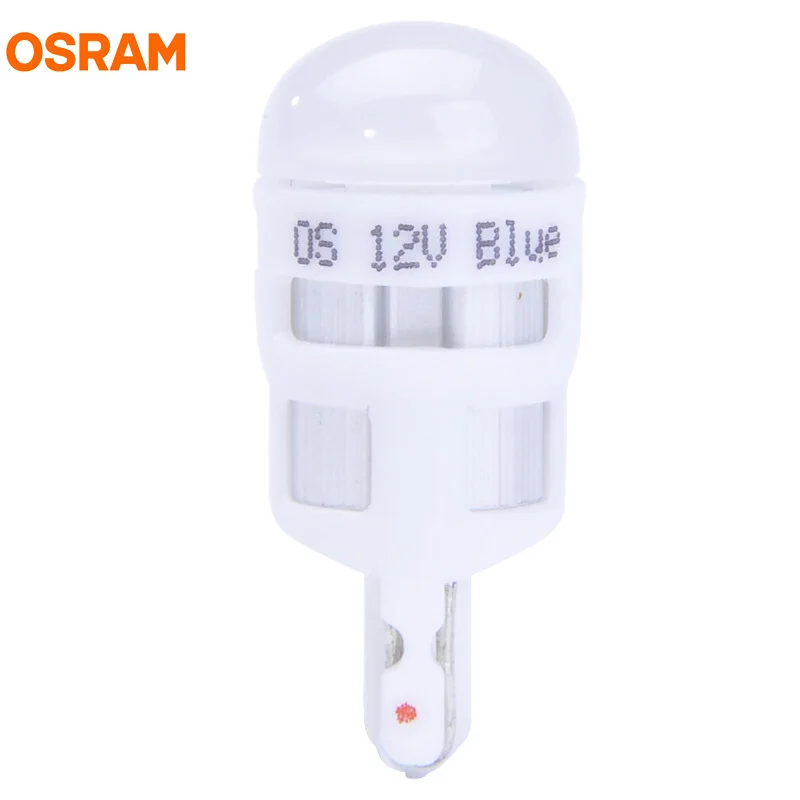 OSRAM T10 светодиодный 2880BL 12 в 1 Вт Синий W5W LEDriving стандартные Автомобильные Боковые