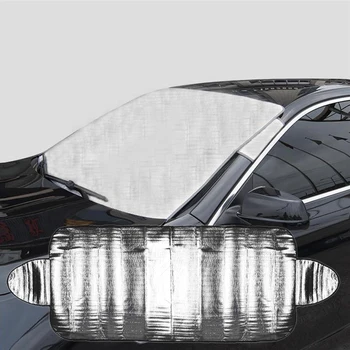 

Winter Summer Car Wind Shield Cover Anti Shade Frost Ice Snow Protector UV Windshield Sunshades Outdoor